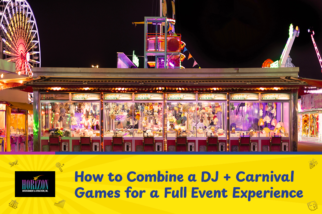 How to Combine a DJ + Carnival Games for a Full Event Experience