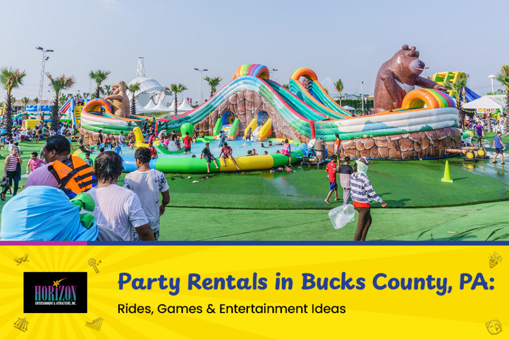 Party-Rentals-in-Bucks-County,-PA-Rides,-Games-&-Entertainment-Ideas